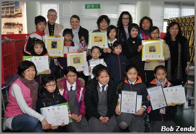 Lee Yat Ngok School Art Contest Participants